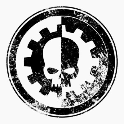 Adeptus Mechanicus Worn Out Logo