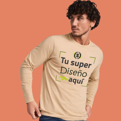 Camiseta Manga Larga Hombre