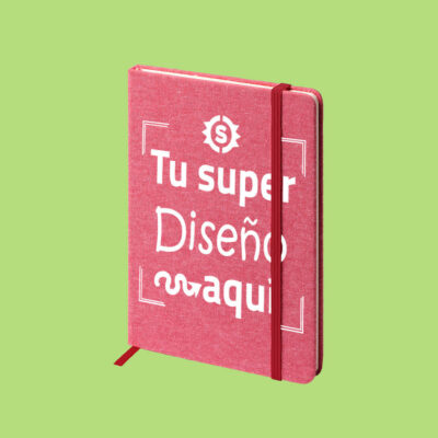Alternative view of Libreta A5 Tapa Rígida Algodón