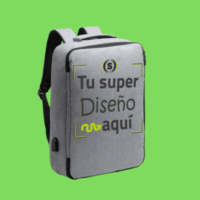 Alternative view of Mochila Portadocumentos con salida USB