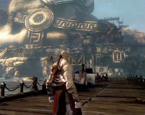 Imagen de Kratos en el juego God of War: Ascension.