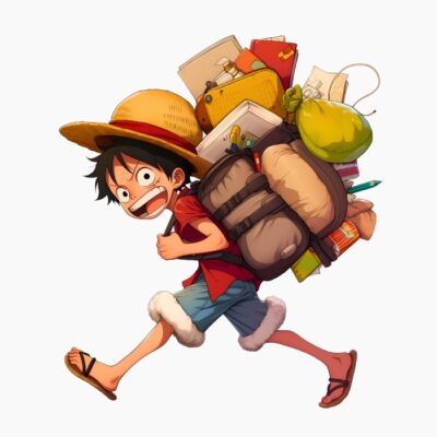 One Piece, Piratas de sombrero de paja, Monkey D. Luffy de vuelta al cole.
