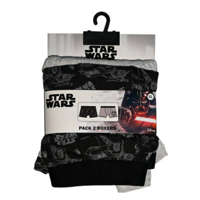 Lote 2 Boxers Hombre Star Wars George Lucas Imperio Galáctico regalo original