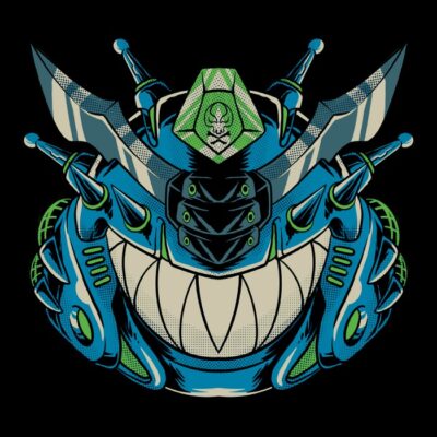 Green gundam graffiti