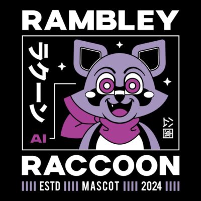 Rambley Raccoon Aesthetic