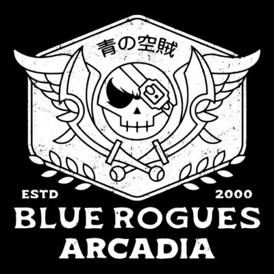 Blue Rogues Emblem Grunge