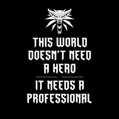 Professional, not a Hero