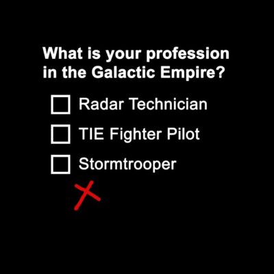 Stormtrooper profession