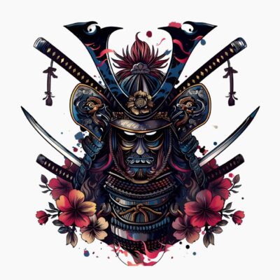 SAMURAI MASK FLORES