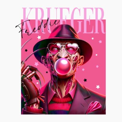 Freddie Krueger pink magazine