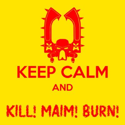 Keep Calm Kharn Red