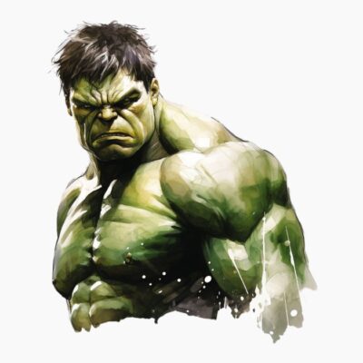 Hulk acuarela 02