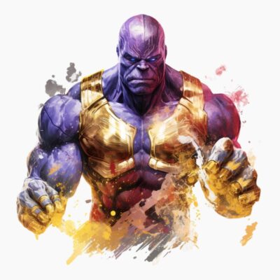 Thanos acuarela 04