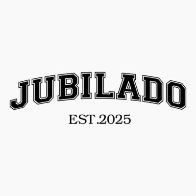 Jubilado 2025 black