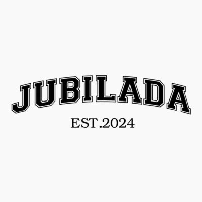 Jubilada 2024 black