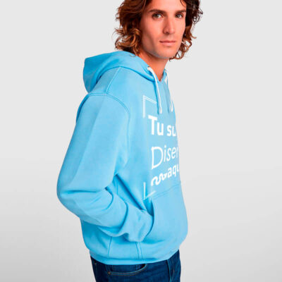 Alternative view of Sudadera Premium Con Capucha Unisex