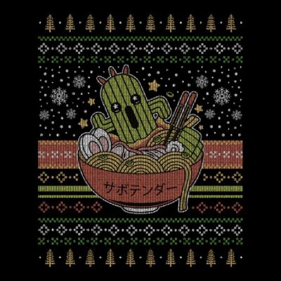 Cactuar Ramen Ugly Sweater
