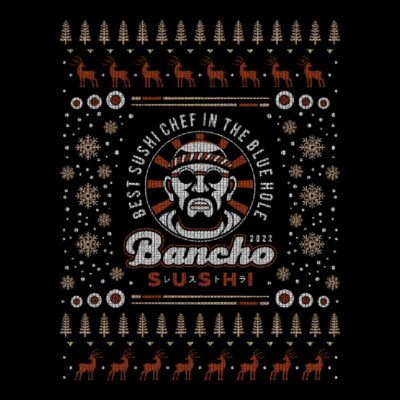 Bancho Sushi Ugly Sweater