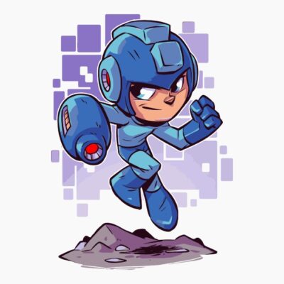 Mini megaman action