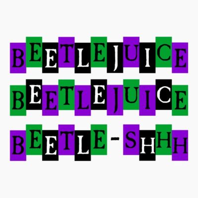Beetljuice shhh black