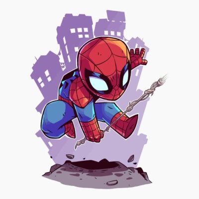 Mini spiderman action