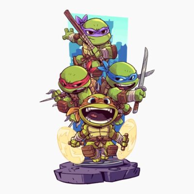 Tortugas ninja mini action