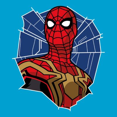 spiderman sketch face