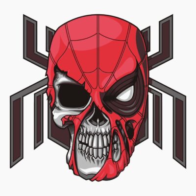 Spiderman calavera
