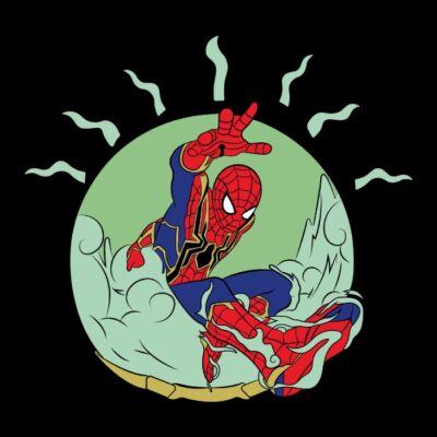 Spiderman anime style 1
