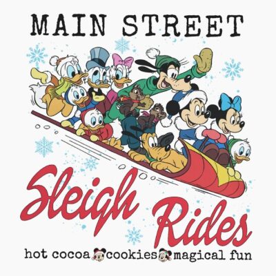 slight christmas retro mickey