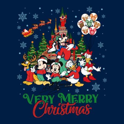 Mickey merry christmas
