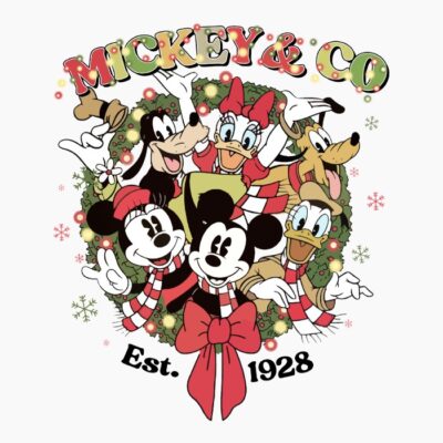 Mickey and co black