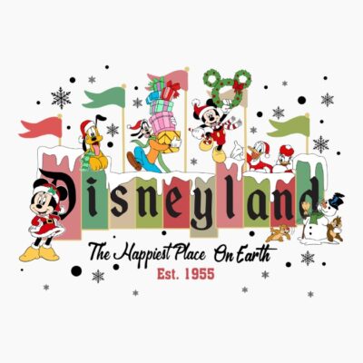 Disneyland christmas white