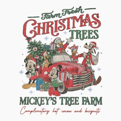 Christmas disney retro