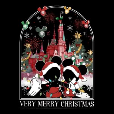 Christmas love Mickey and Minnie