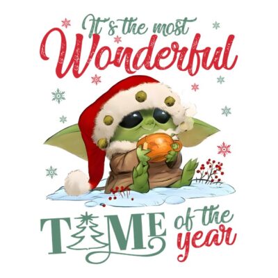 Baby yoda christmas coffe
