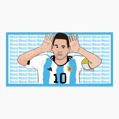 Messi argentina rectangle