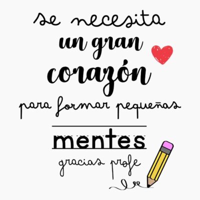 Gracias profe