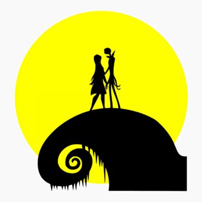 Jack y Sally silueta