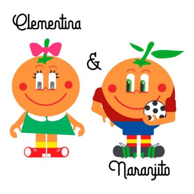 Naranjito y Clementina negro