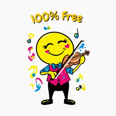 Emoji violinista
