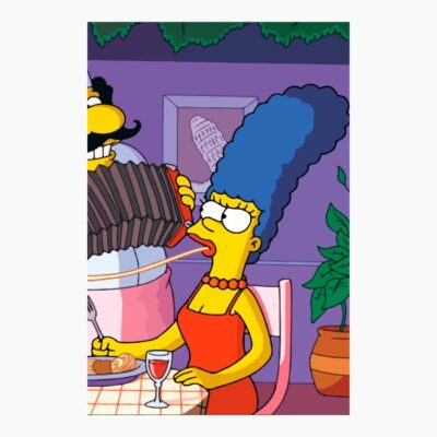 Simpsons Marge conjunto parejas