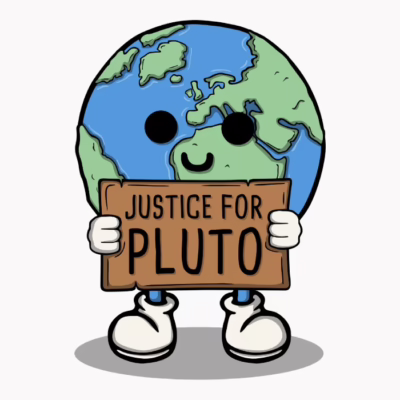 JUSTICE FOR PLUTO EARTH tiendas