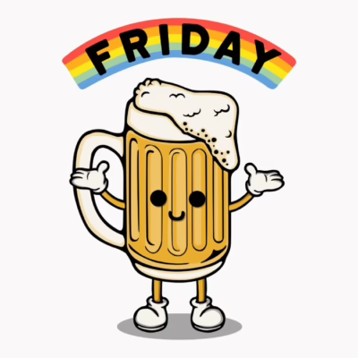 Friday beer rainbow tiendas