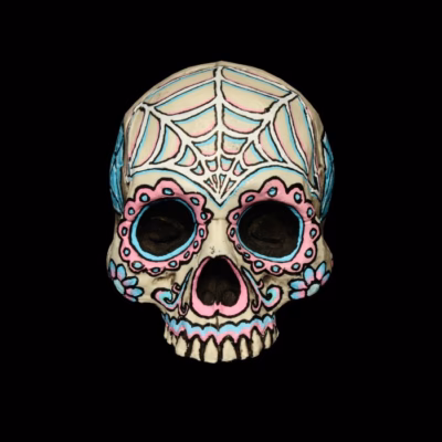 Pink Sugar Skull