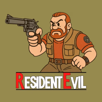 Barry Burton Resident Evil 1950