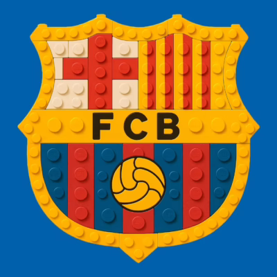 Escudo Barsa Lego