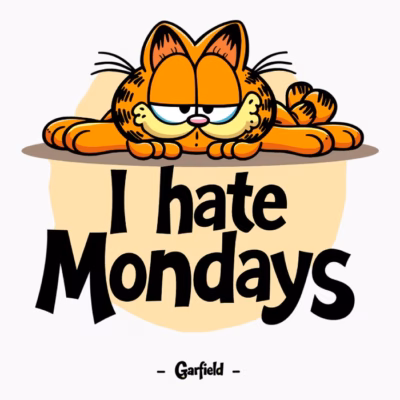 garfield hate mondays